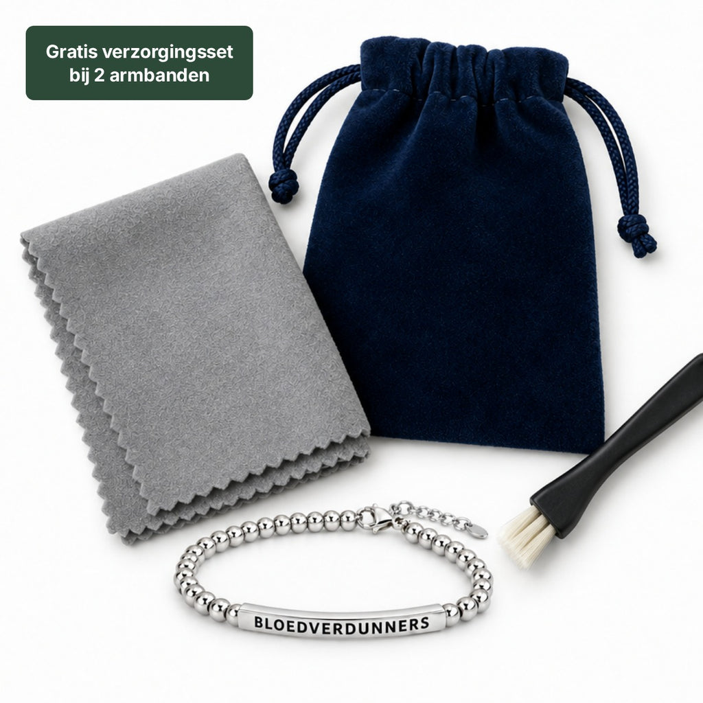 Gratis verzorgingsset bij 2 armbanden
