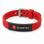 Diabetes Sport Armband – Rood