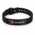 Eliquis Sport Armband – Zwart