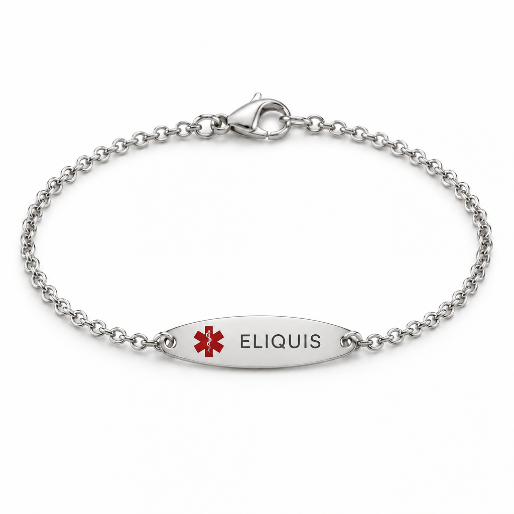 Eliquis Slim Armband – Zilver