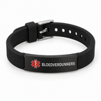 Bloedverdunners Sport Armband – Zwart