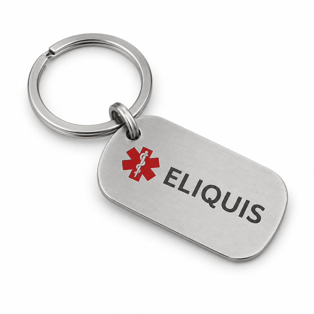 Eliquis Sleutelhanger