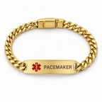 Pacemaker Schakelarmband – Goud